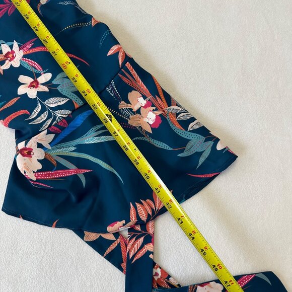 Standard & Practices NWT Floral Dress Blue Pink Floral 1X Party Wedding Bohemian - Picture 11 of 12